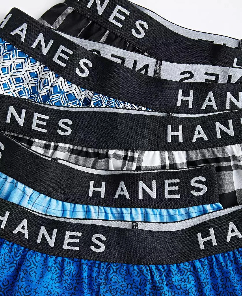 Hanes Men's Ultimate 5-Pk. Moisture-Wicking Boxers 2