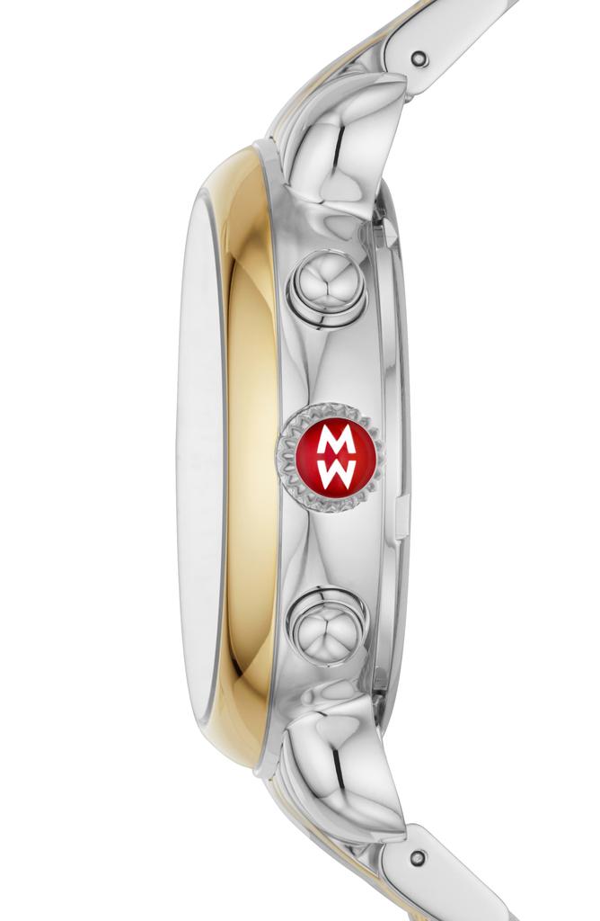 MICHELE CSX Two-Tone Diamond Bracelet Watch, 39mm