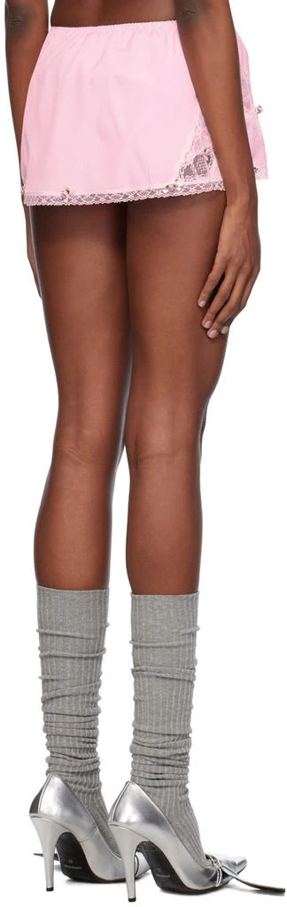 pushBUTTON Pink High Waisted Skort 3