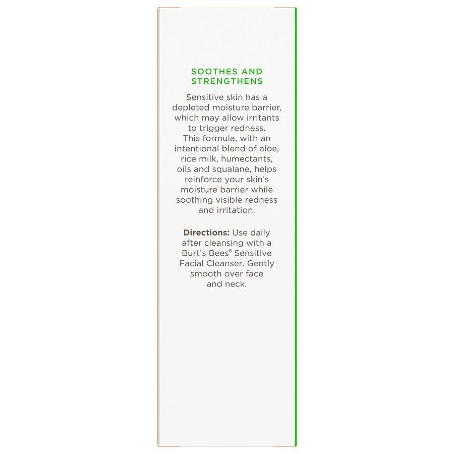 Burt's Bees Calming Day Face Lotion With Aloe and Rice Milk 2