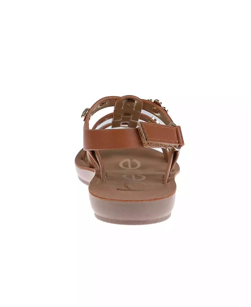 Bebe Little Girls Flat with Charm and Stylish Sandals 5