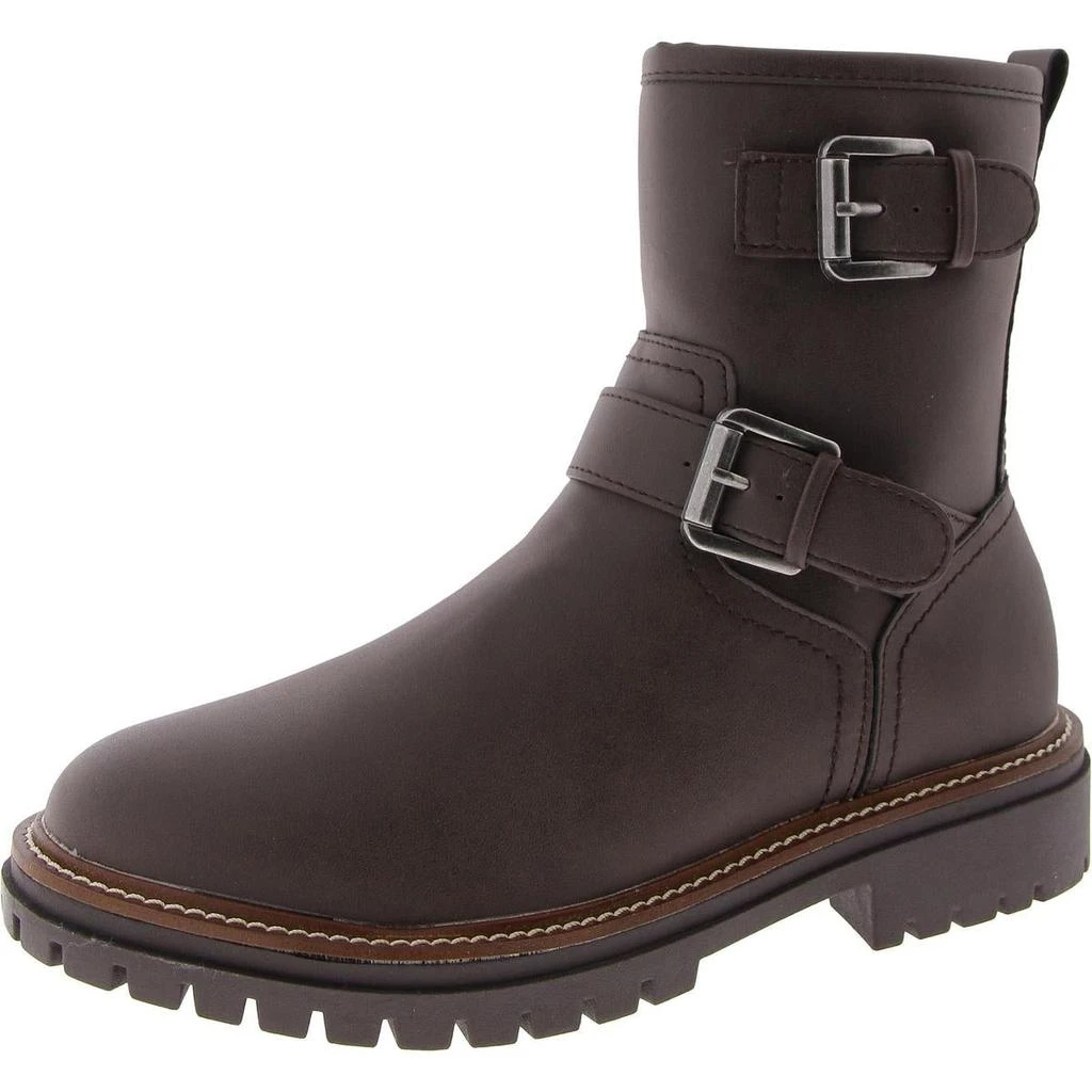 MIA Florence-L Womens Water-Resistant Lug-Sole Motorcycle Boots 4
