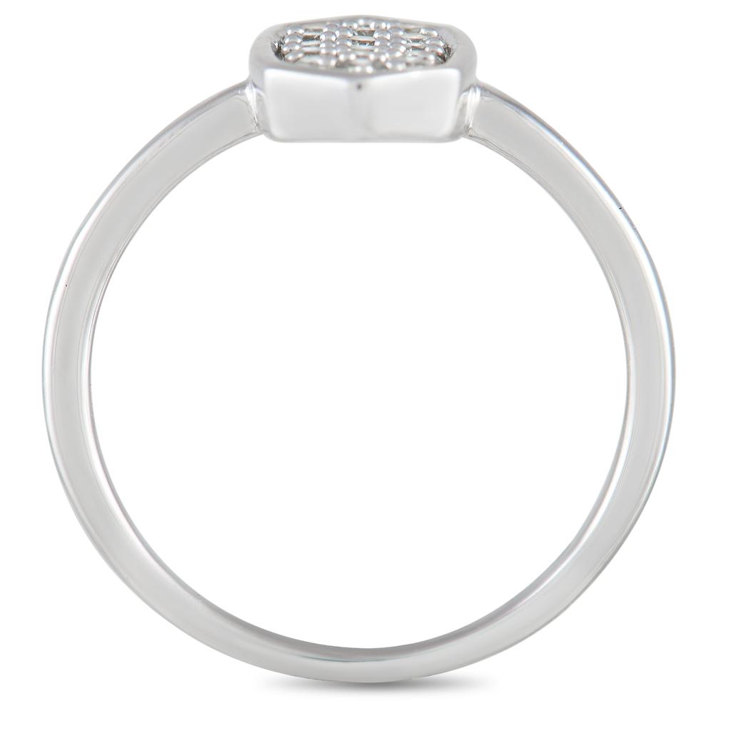 Non Branded 14K White Gold 0.31 ct Diamond Ring