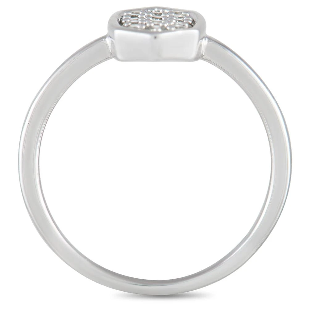 Non Branded 14K White Gold 0.31 ct Diamond Ring 2