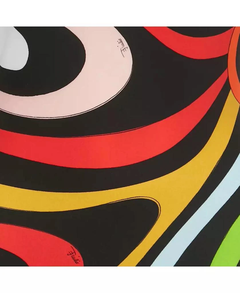 Pre-Owned Emilio Pucci Women's Black Printed Jersey Sleeveless Jumpsuit 4