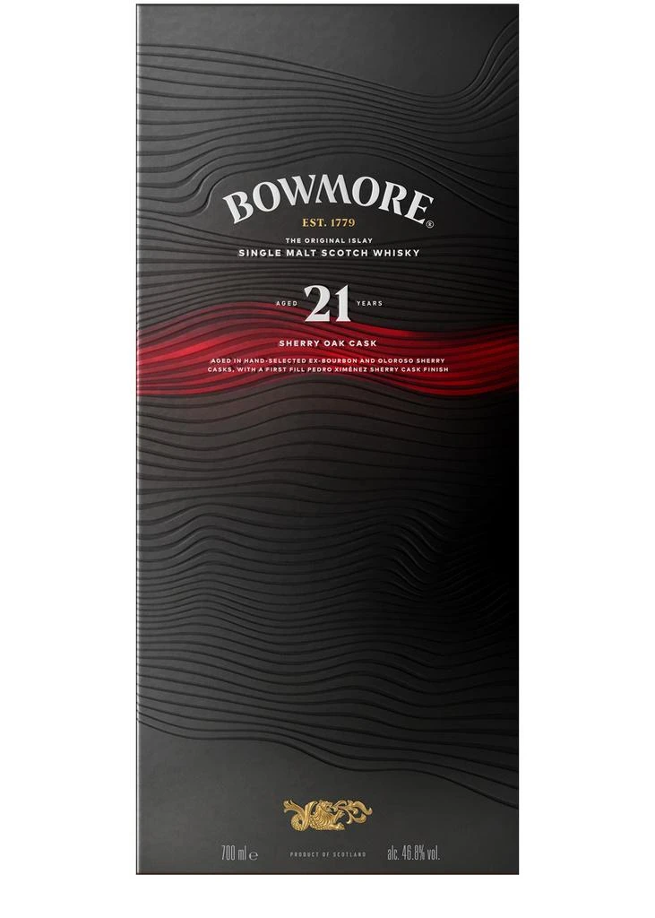 Bowmore 21 Year Old Sherry Cask Single Malt Whisky 3