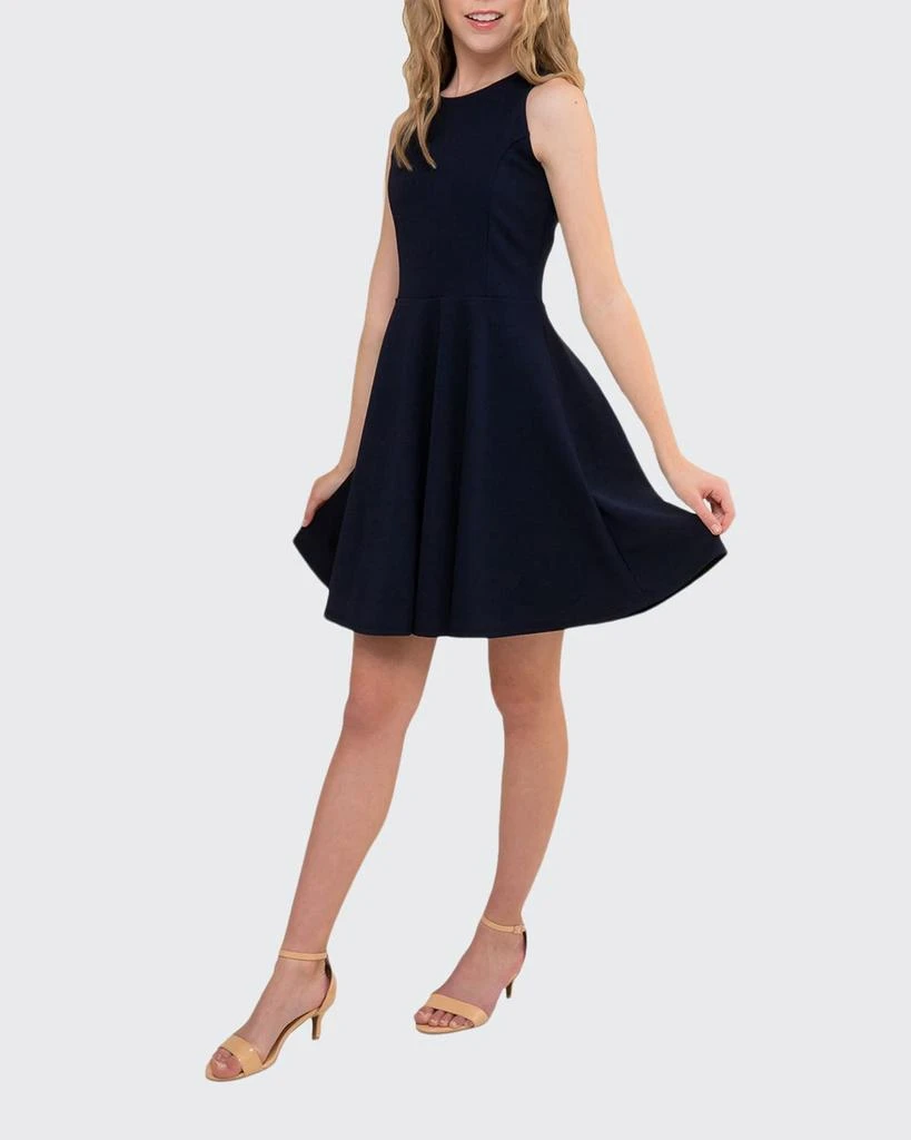 Un Deux Trois Girl's Textured Racerback Dress, Size 7-20 2
