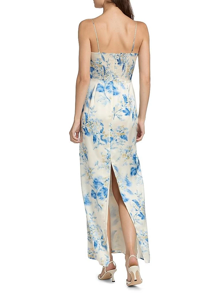 Reformation Frankie Silk Slip Maxi Dress 5