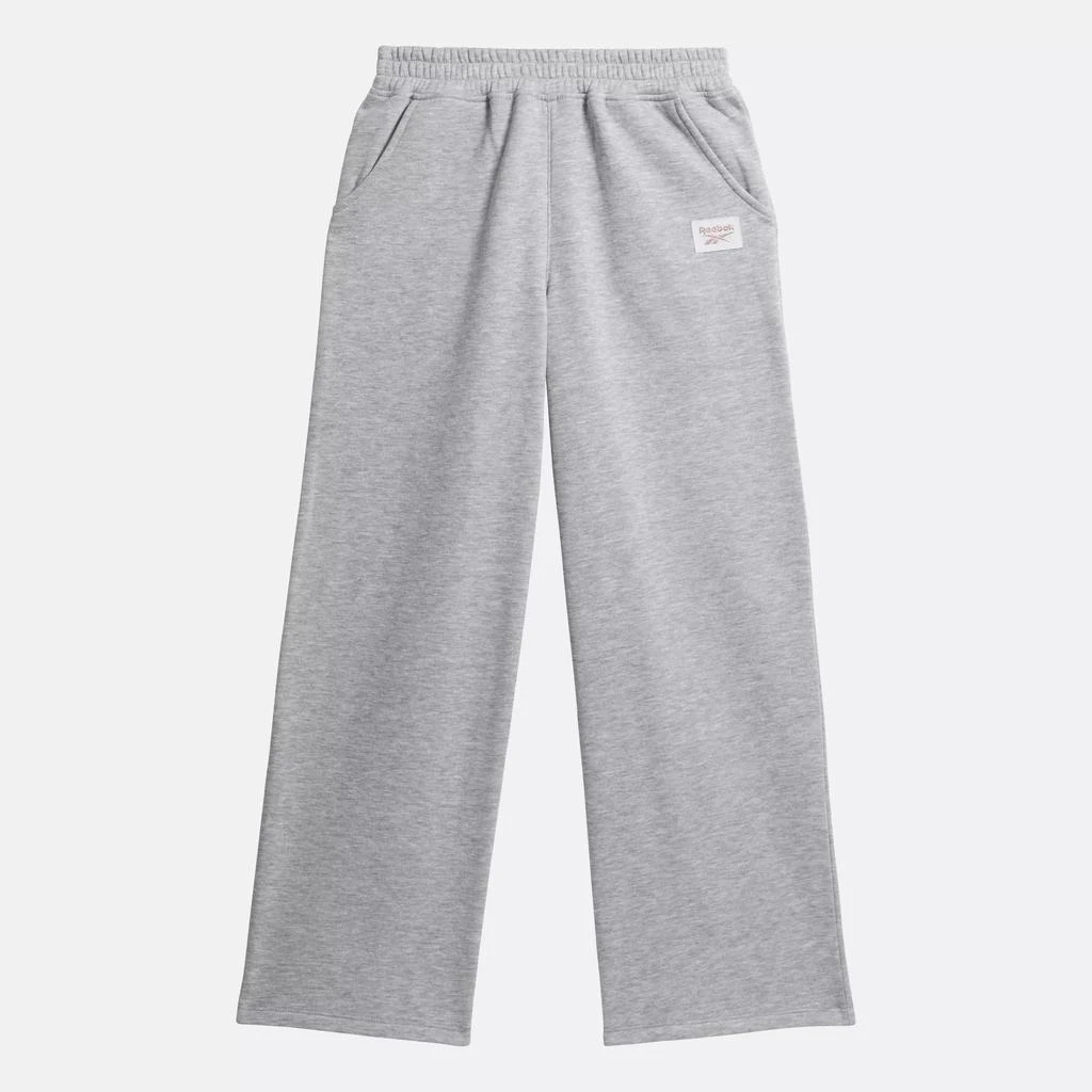 Reebok Wide Leg Fleece Pants - Big Kids 1