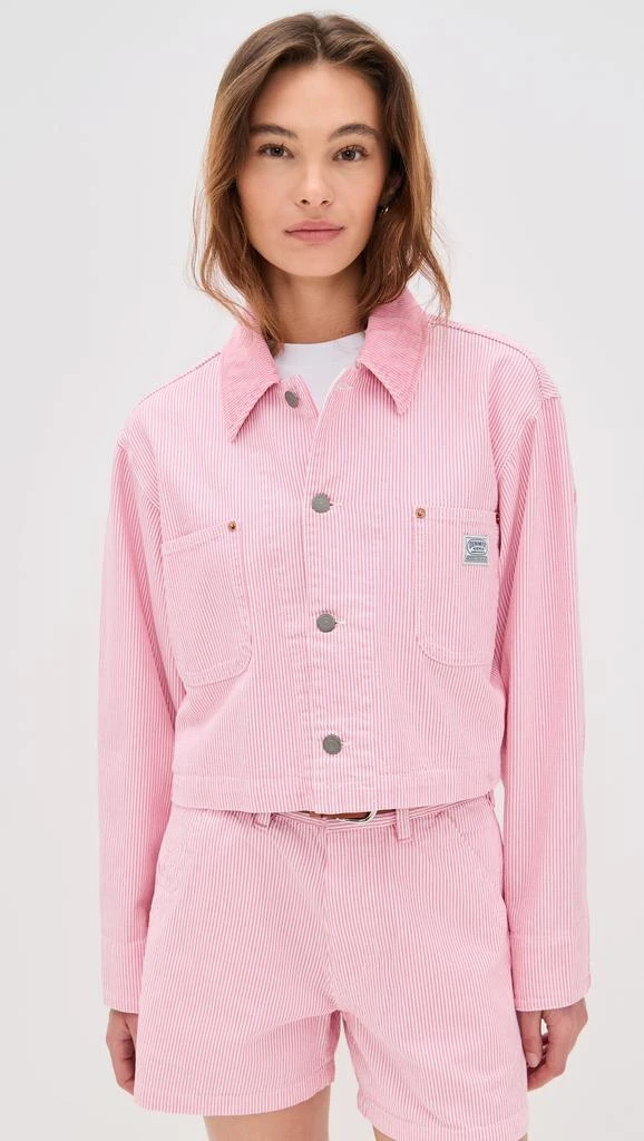 Denimist Cropped Chore Jacket 6