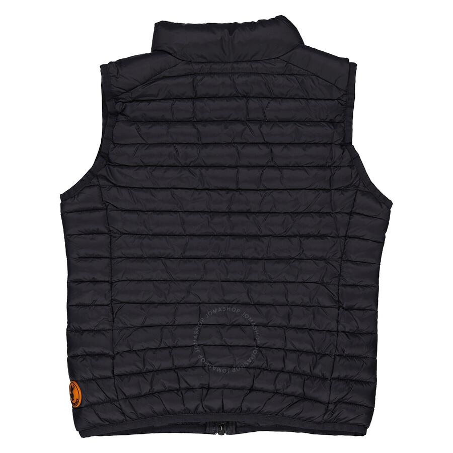 Save The Duck Black Quilted Gilet Vest