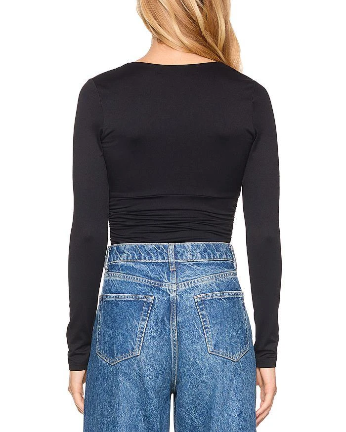 Susana Monaco V Wire Long Sleeve Top 3