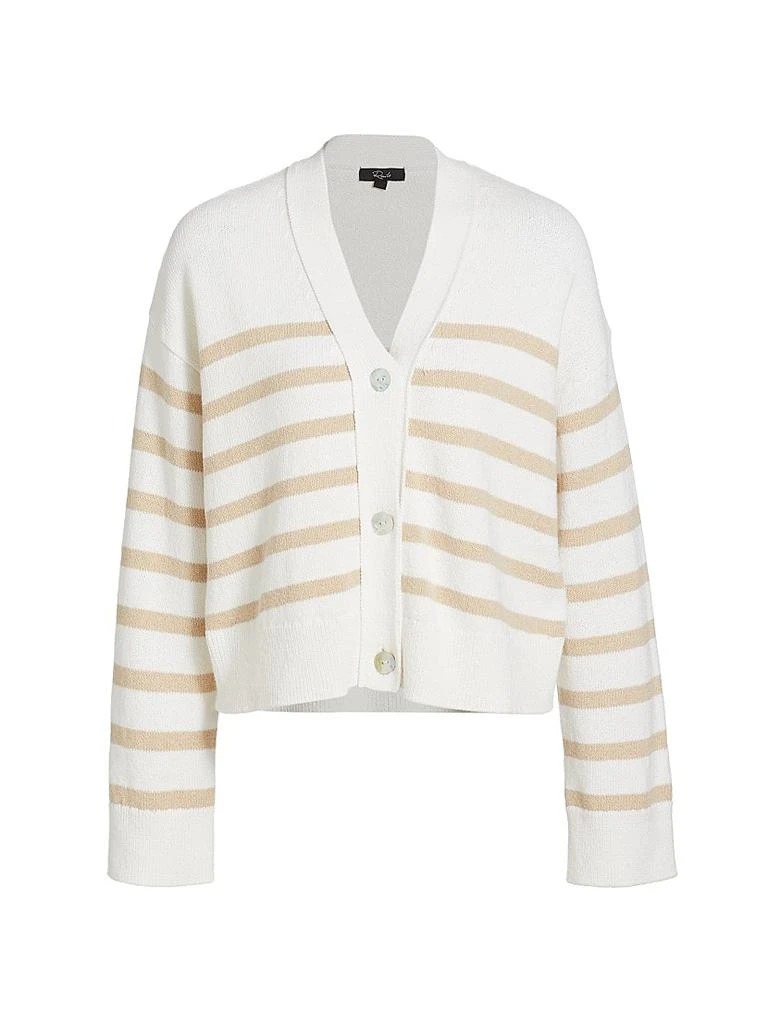 Rails Geneva Striped Cotton-Blend Cardigan 1