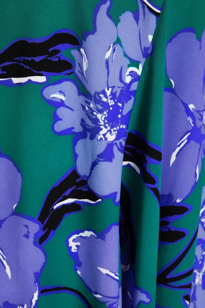 Diane von Furstenberg Debra floral-print crepe midi skirt 4