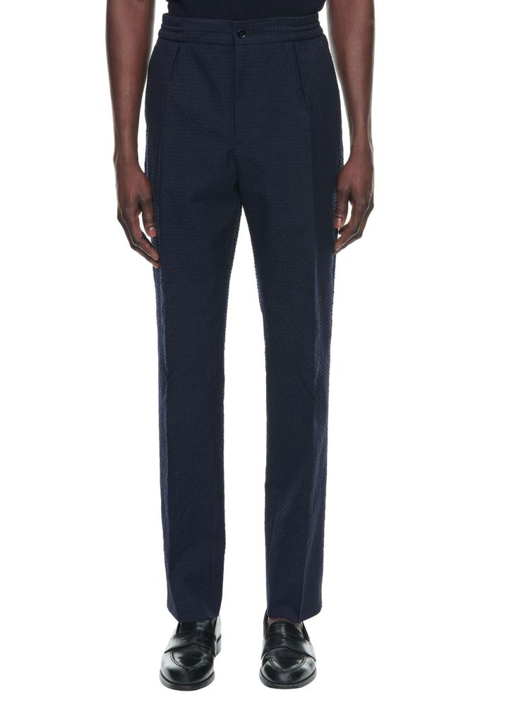 Fursac Elasticized seersucker pants