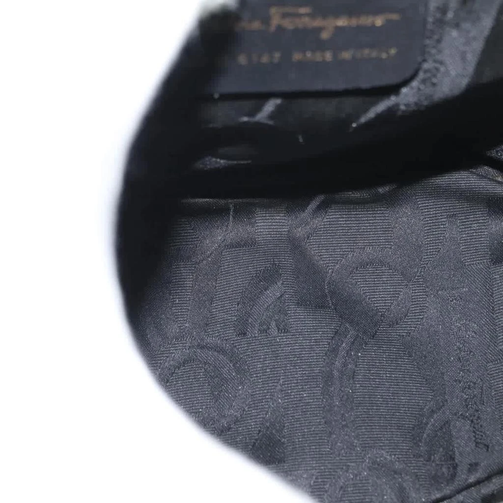 Salvatore Ferragamo Gancini Backpack Suede Suede Backpack Bag (Pre-Owned) 5