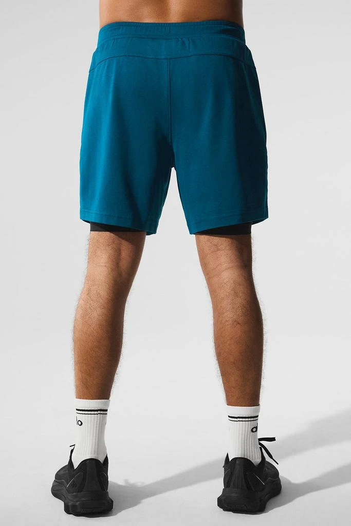 Alo Conquer React 2-In-1 Performance Short - Eclipse Blue/Black 2