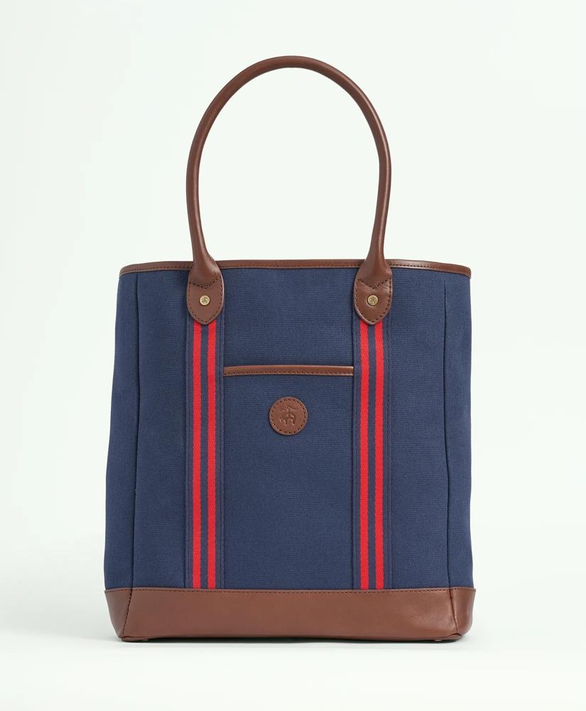 Brooks Brothers Cotton Canvas Tote Bag