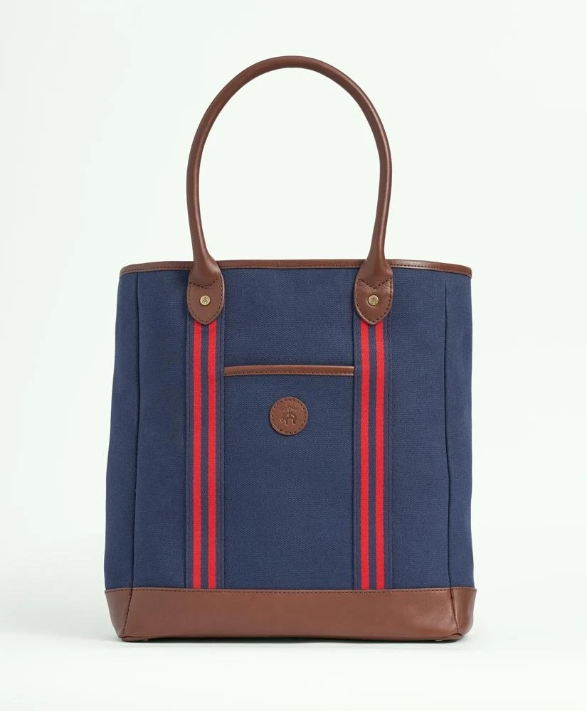 Brooks Brothers Cotton Canvas Tote Bag 1