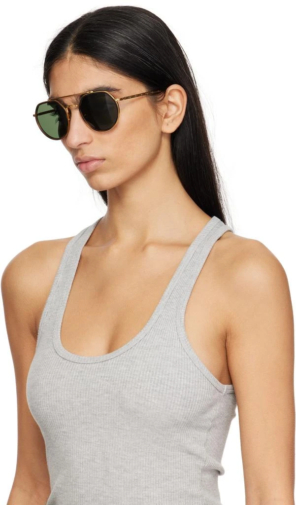 Ray-Ban Gold RB3765 Sunglasses 4