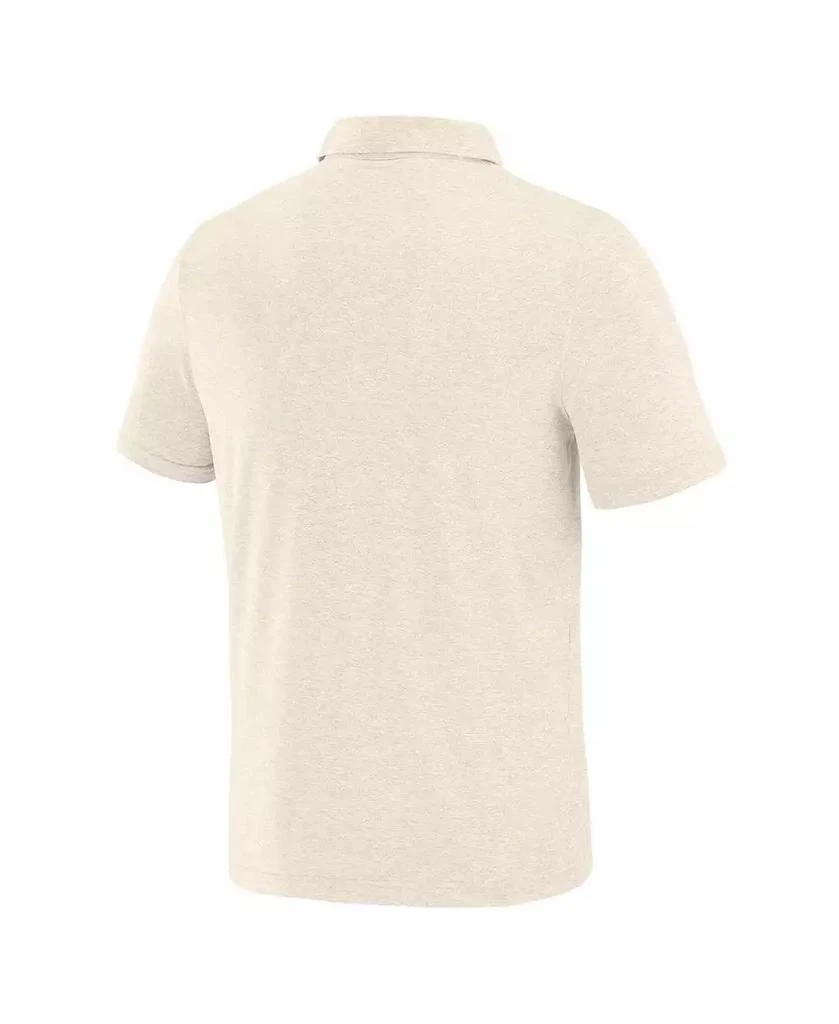 J. Palmer Men's White Alabama Crimson Tide Four Down Polo Shirt 2