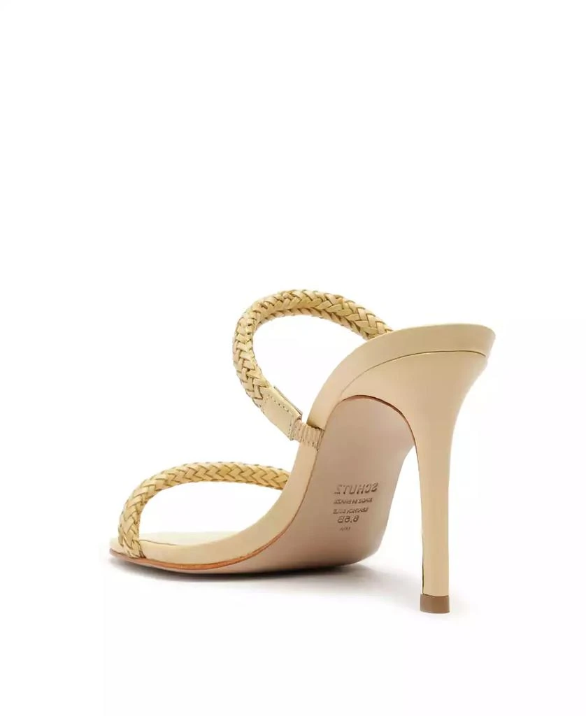 Schutz Women's Taliah Woven Slip-On Dress Sandals 7