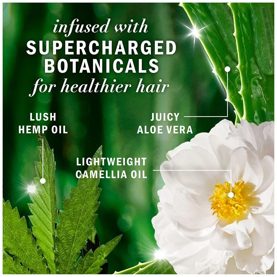 Herbal Essences Hemp Oil Sulfate Free Conditioner, Frizz Control Fresh florals, tropical fruits, and vanilla 4