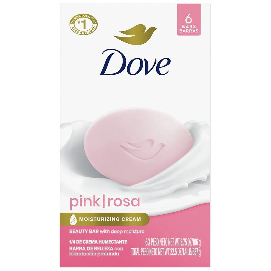 Dove Beauty Bar Soap Pink 1