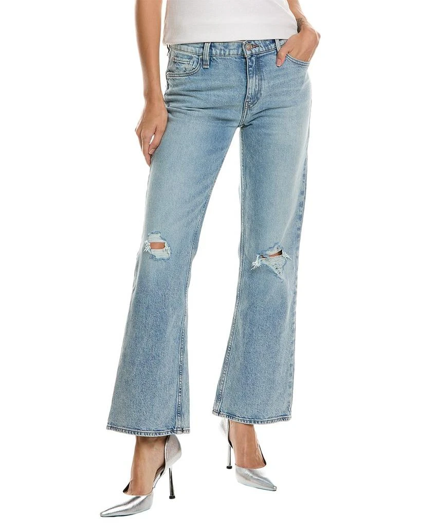 Hudson HUDSON Jeans Farrah Ice Blue Barefoot Bootcut Jean 1