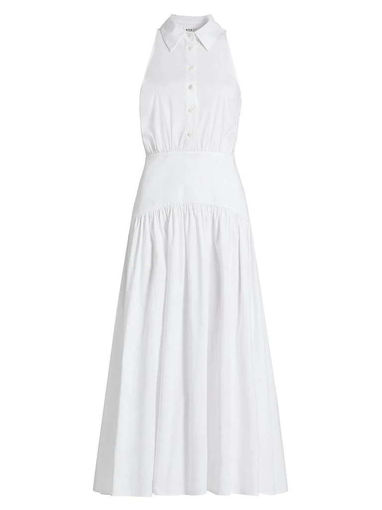 Staud Romy Dress White Staud Romy Dress White