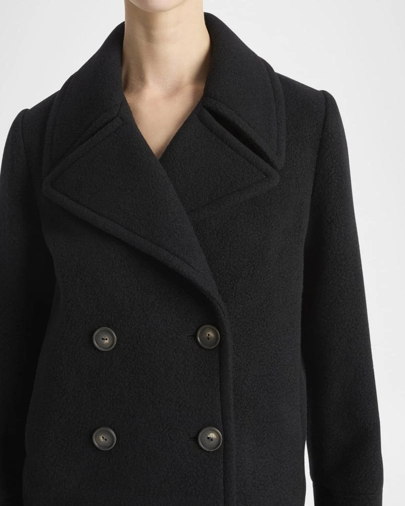 Vince Cropped Wool Peacoat 5