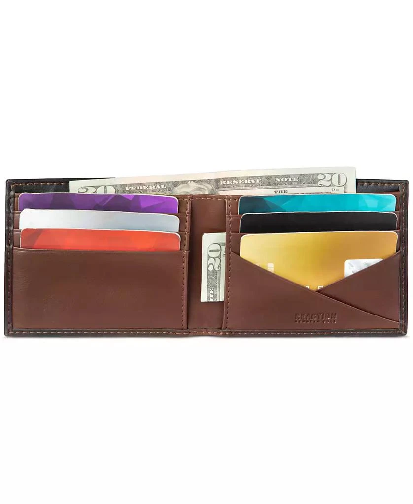 Kenneth Cole Men's Ombre Logo Slim-Fold Wallet 5
