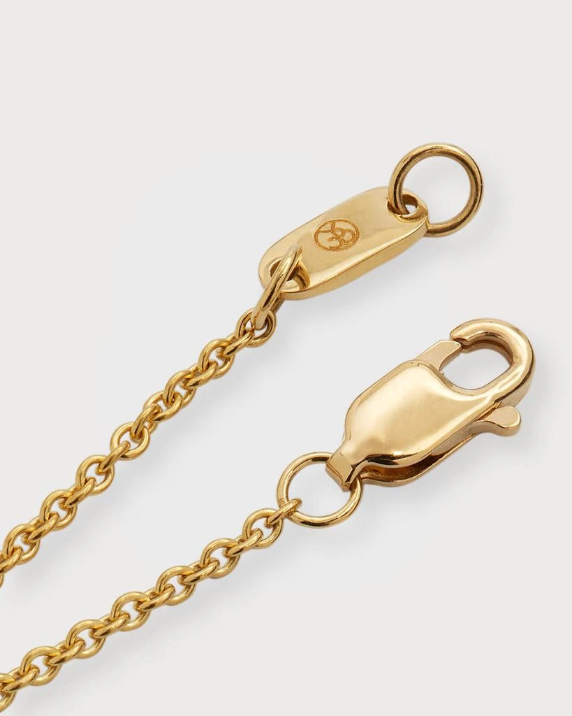 Bayco 18k Yellow Gold Flower Diamond Bracelet 4