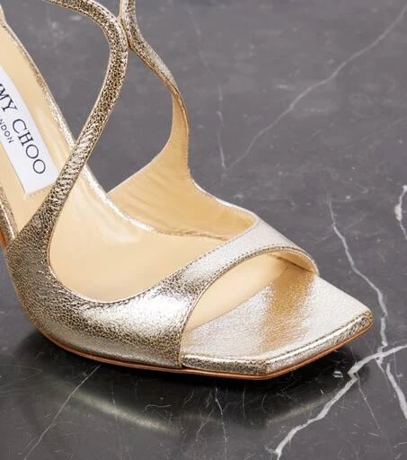 Jimmy Choo Azia 95 leather sandals 6