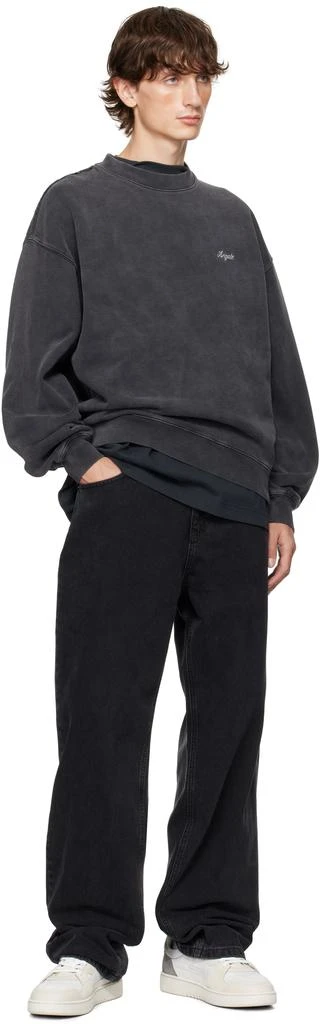 Axel Arigato Black Honor Washed Sweatshirt 4
