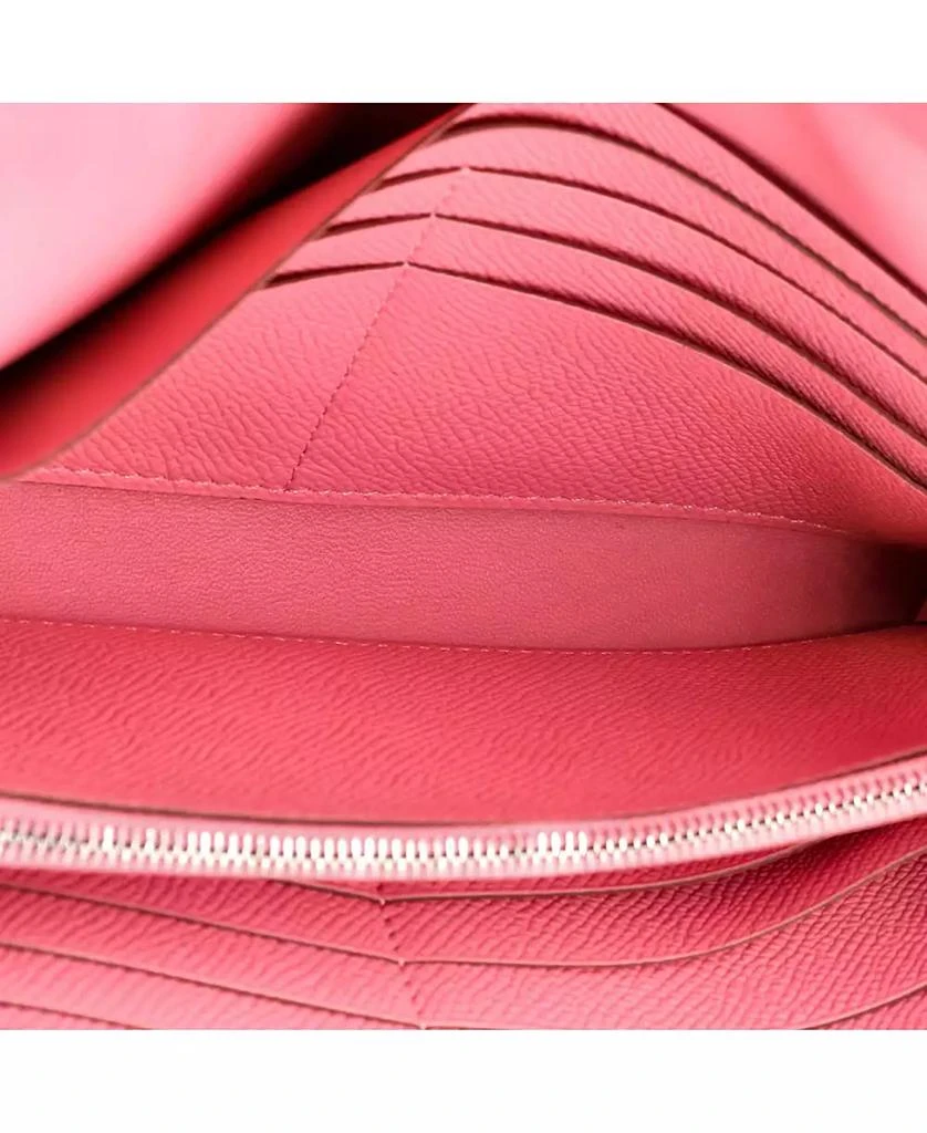 Pre-Owned HERMÉS Long Constance Wallet Epsom 7