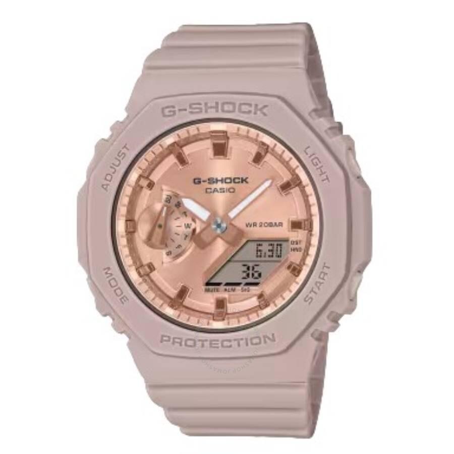 Casio G-Shock Quartz Analog-Digital Pink Dial Ladies Watch GMA-S2100MD-4ADR