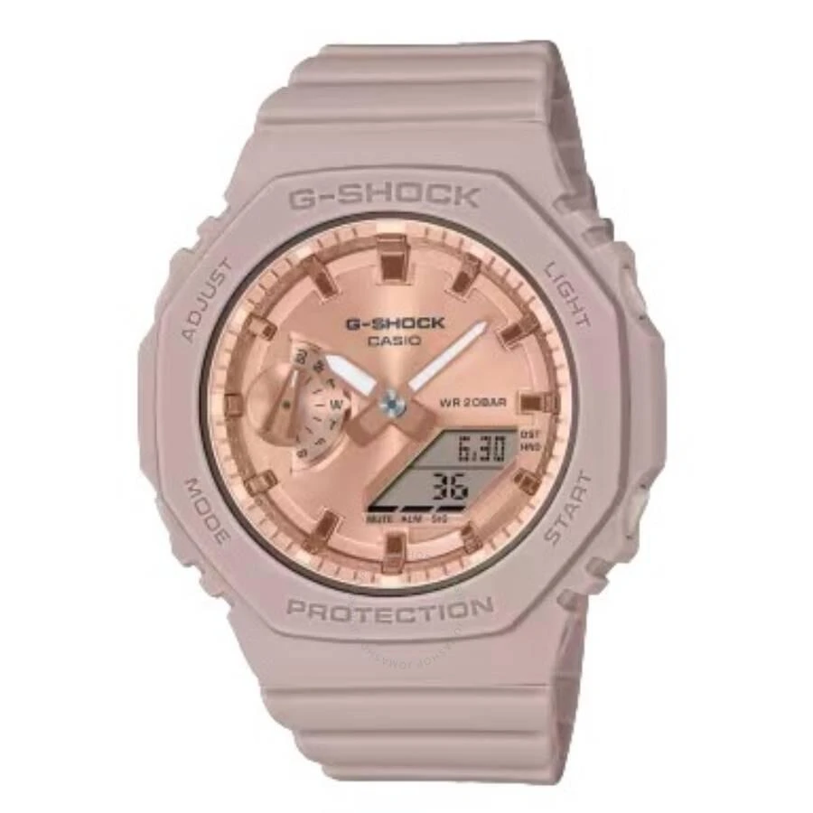 Casio G-Shock Quartz Analog-Digital Pink Dial Ladies Watch GMA-S2100MD-4ADR 1