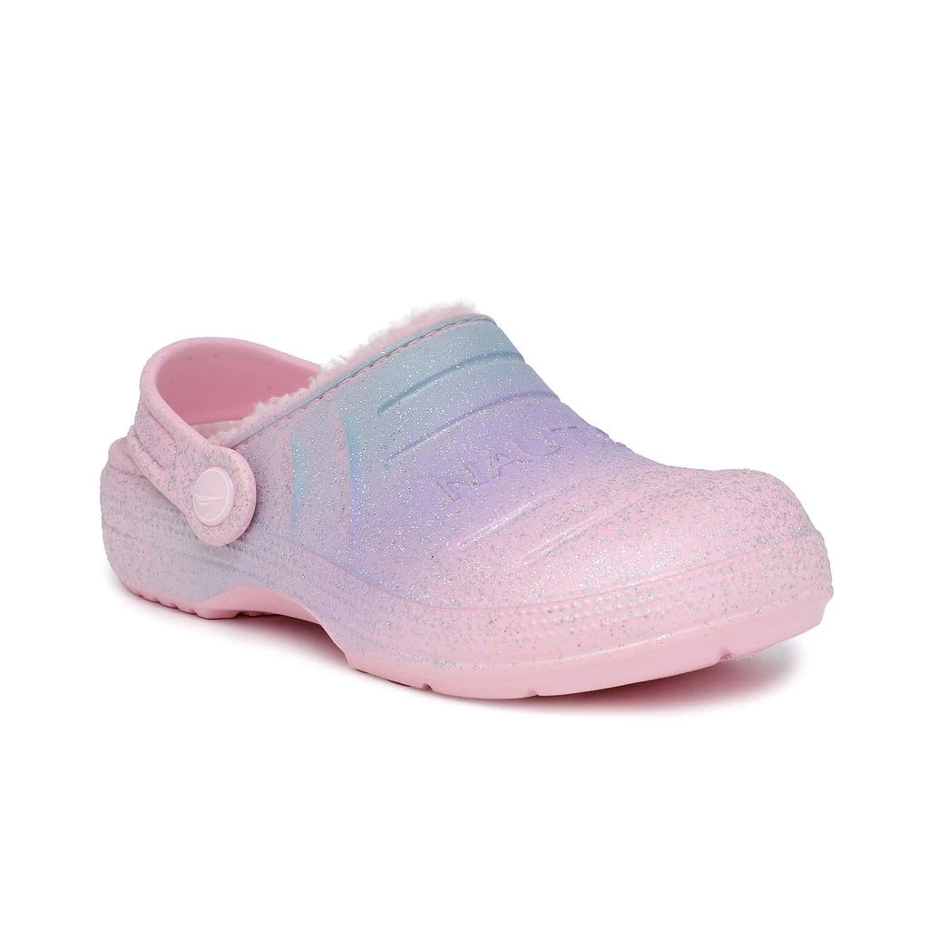 Nautica Nautica Girls' Rainbow Glitter Clog 1