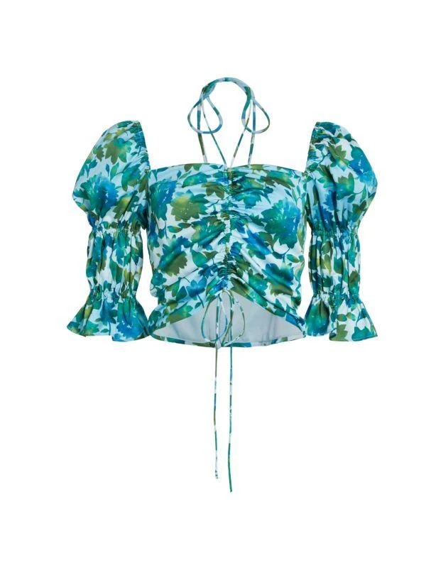 AMUR Raveena Puff-Sleeve Top 6