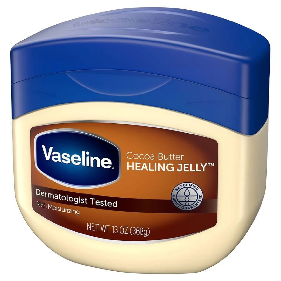 Vaseline Healing Jelly for Dry Skin Cocoa Butter Moisturizer 6