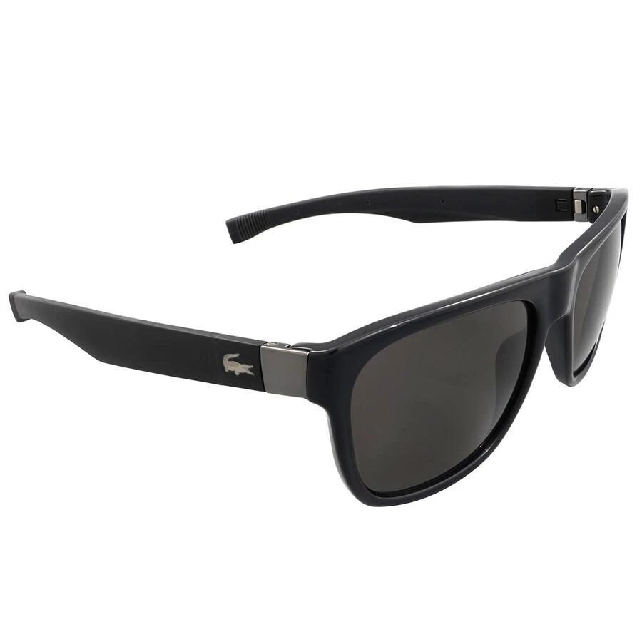 Lacoste Black Square Unisex Sunglasses L664S 001 55 2