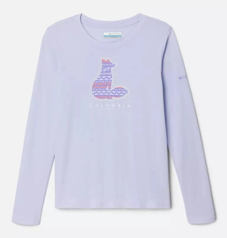 Columbia Columbia Girls  Hazeldel Hill  Long Sleeve Graphic T-Shirt- 1