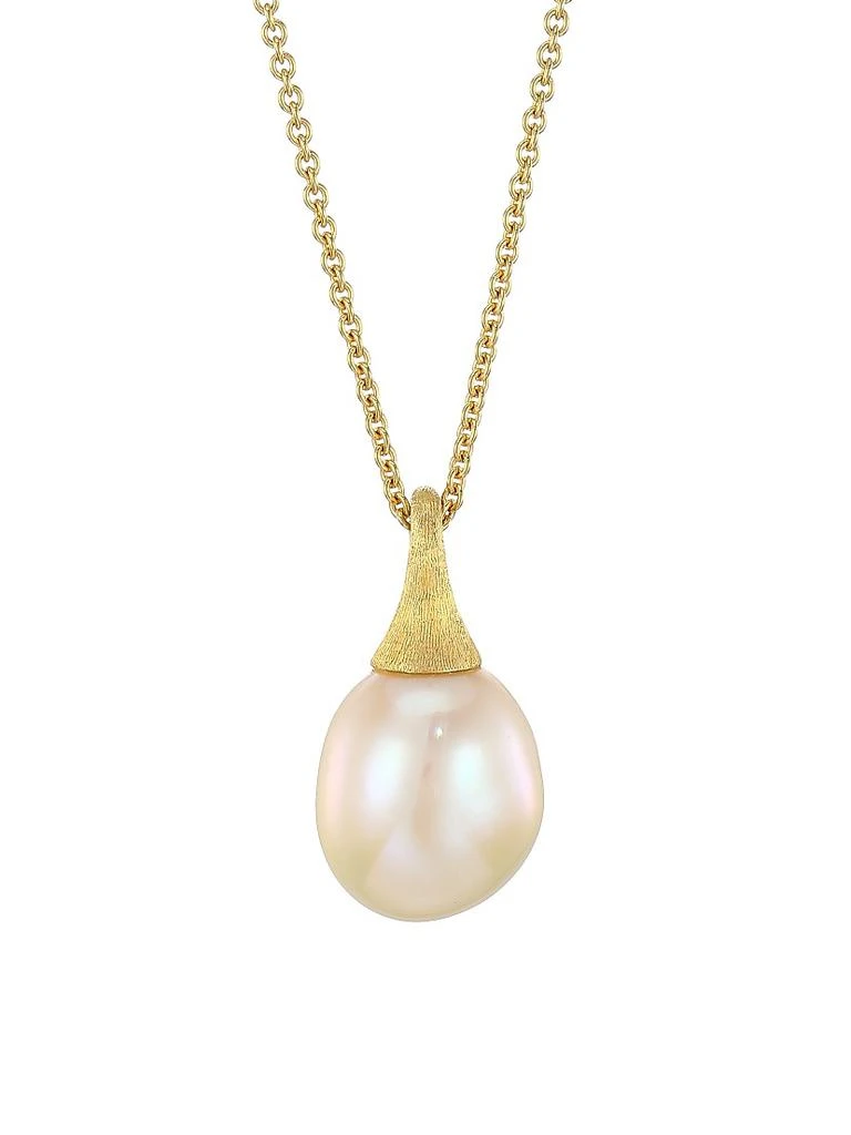 Marco Bicego Africa 18K Yellow Gold
Cultured Freshwater Pearl Pendant Necklace