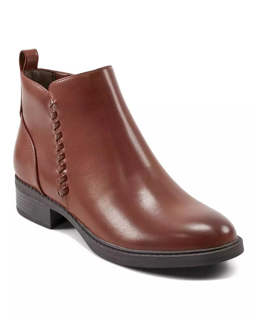 Easy Spirit Women's Lorand Almond Toe Block Heel Casual Booties 1