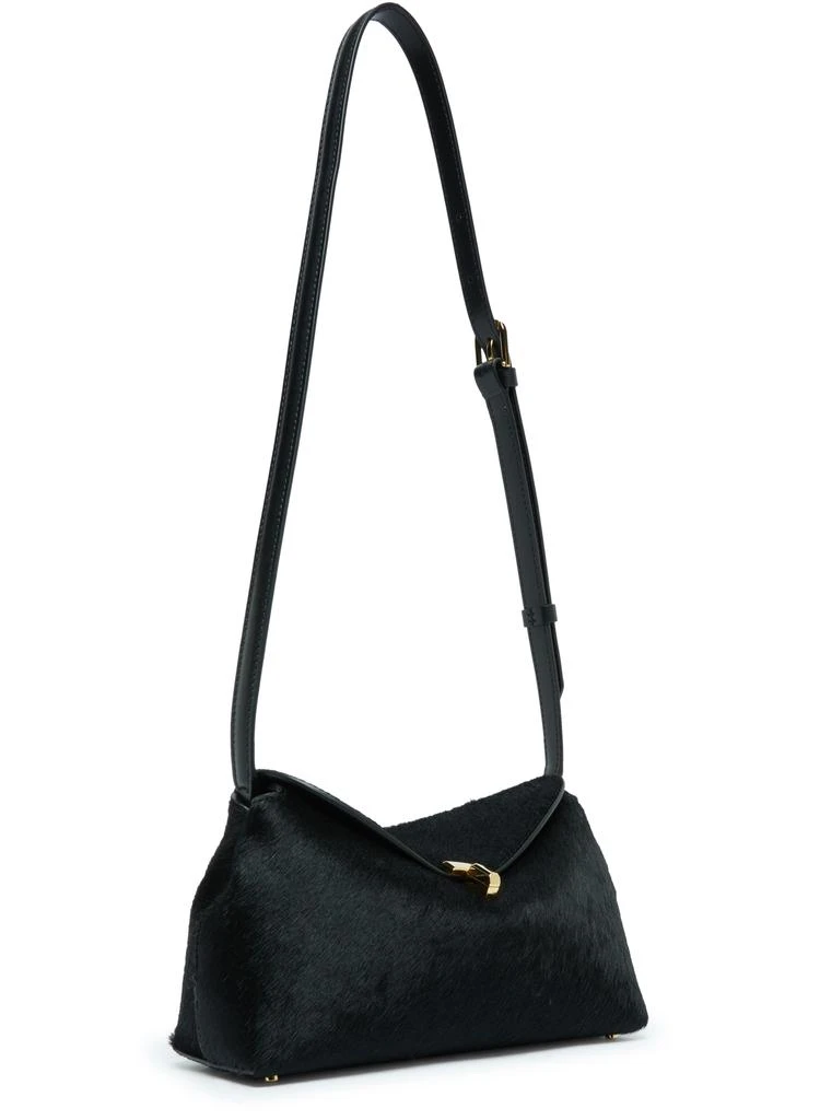 Totême T-Lock pony hair clutch 3