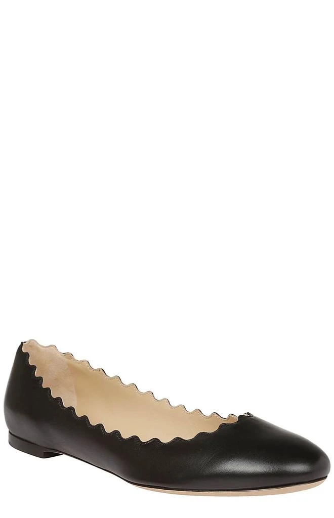 Chloé Chloé Scallop-Edge Ballerina Flats 2