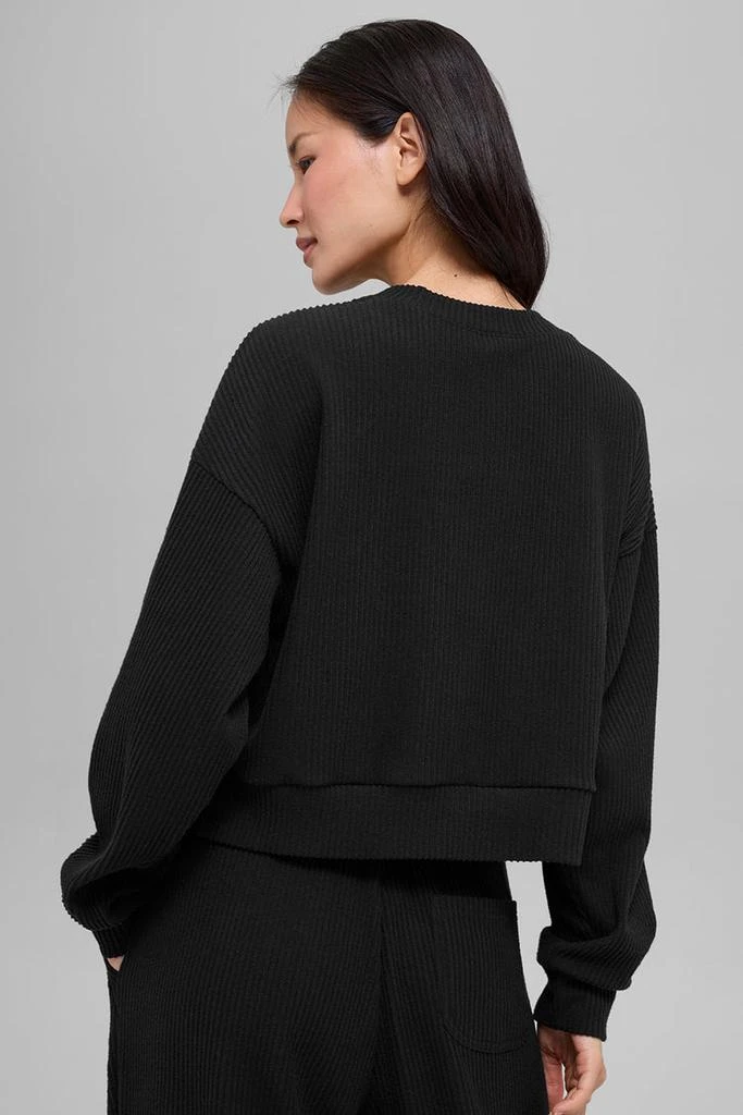 Alo Muse Crew Neck Pullover - Navy 3