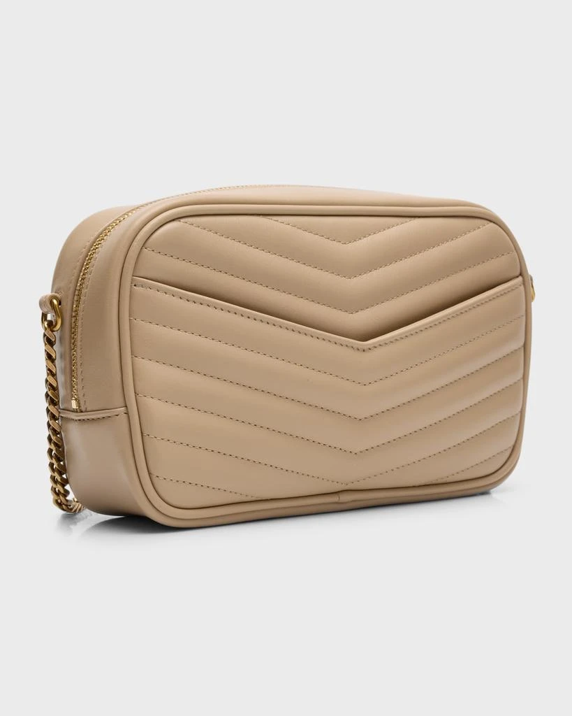 Yves Saint Laurent Lou Mini YSL Camera Bag in Smooth Quilted Leather 6