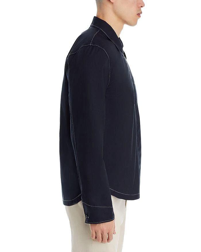 Officine Générale Zip Front Topstitched Jacket 5